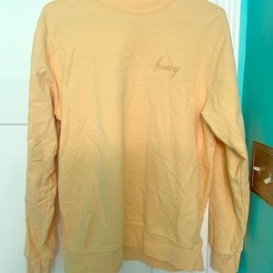 Yellow Honey Crewneck